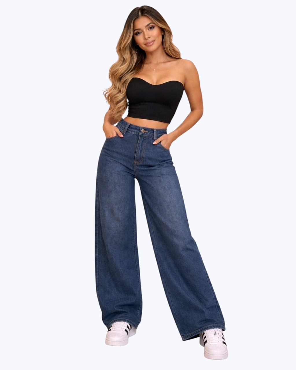 Pantalón baggy oxidado