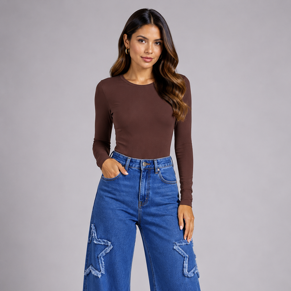 Body Manga Larga Essential Fit ✨