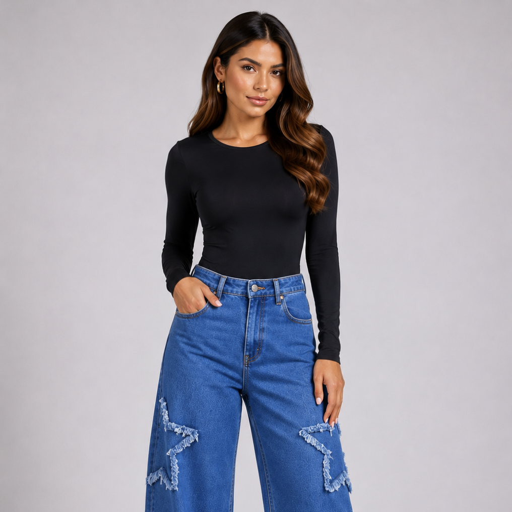 Body Manga Larga Essential Fit ✨