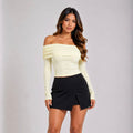Blusa Off-Shoulder – Elegancia y Versatilidad