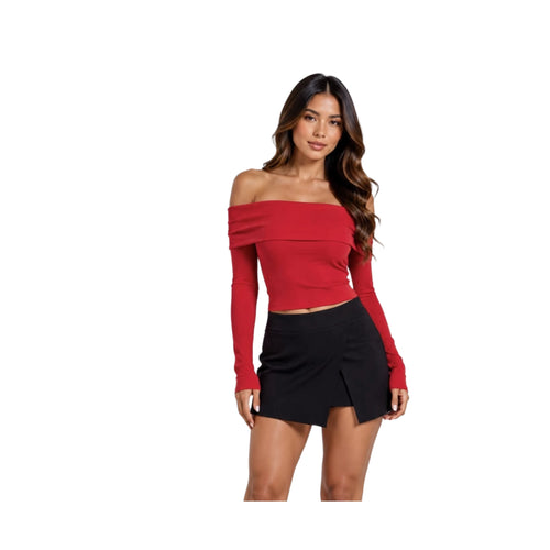 Blusa Off-Shoulder – Elegancia y Versatilidad