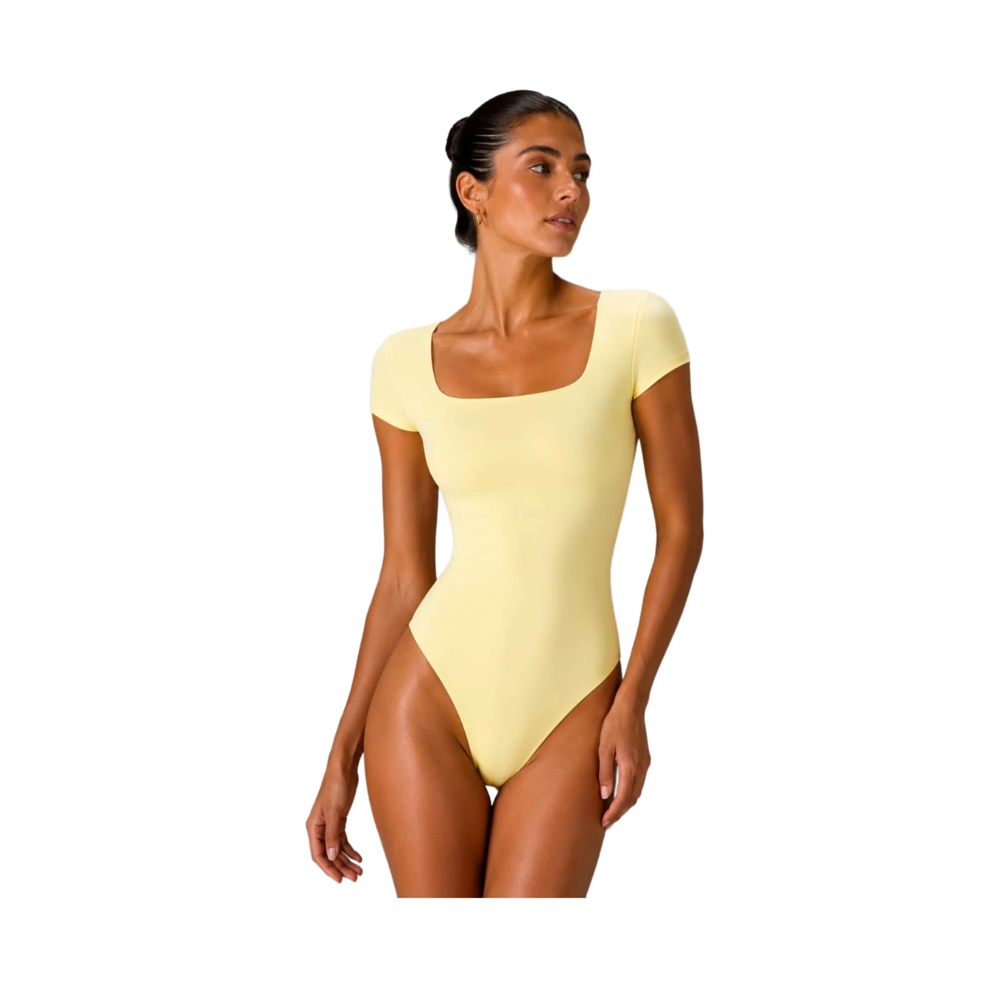 Body Sculpt™ Square Neck | Licra Premium | Manga Corta